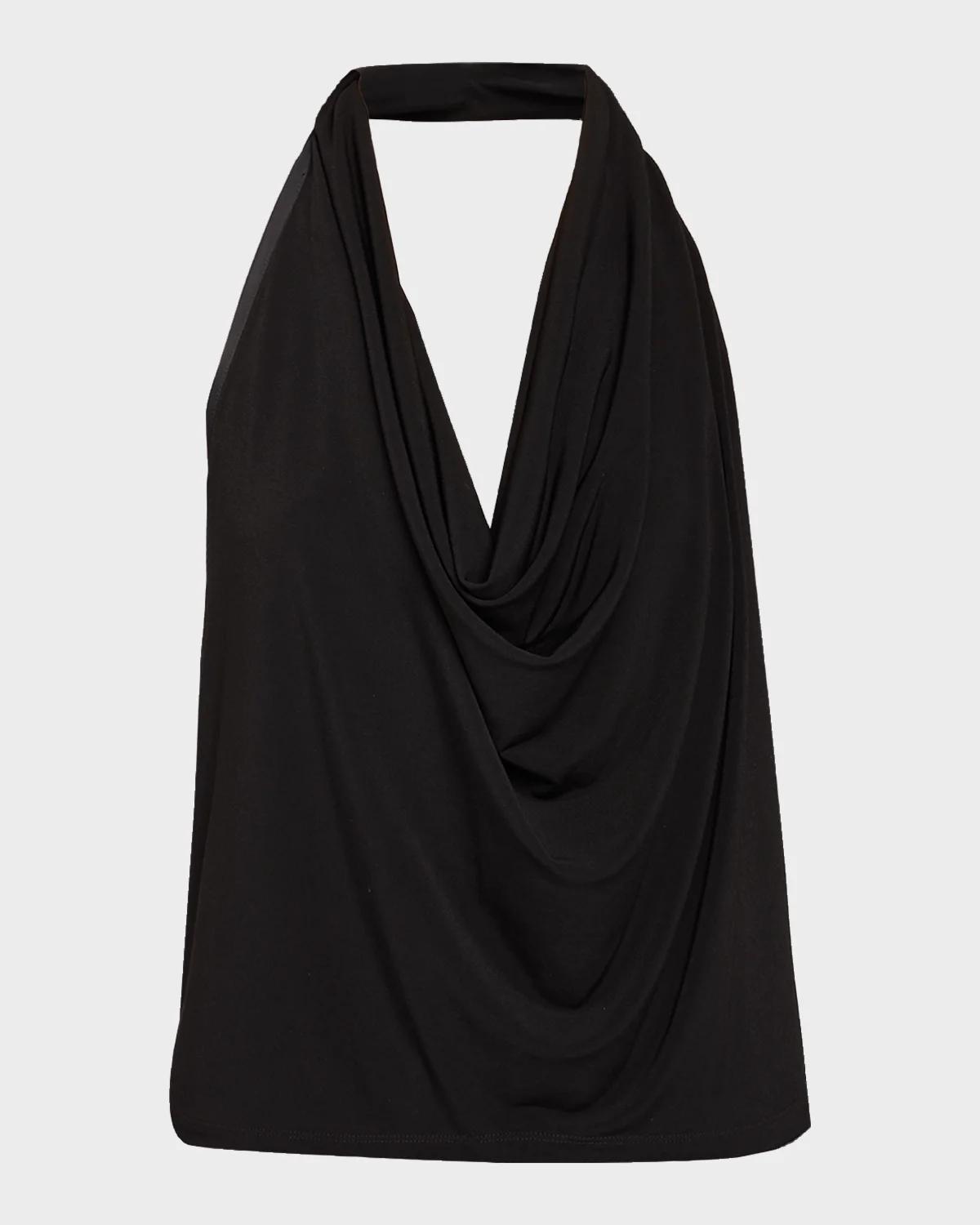 Alice Jersey Halterneck Top