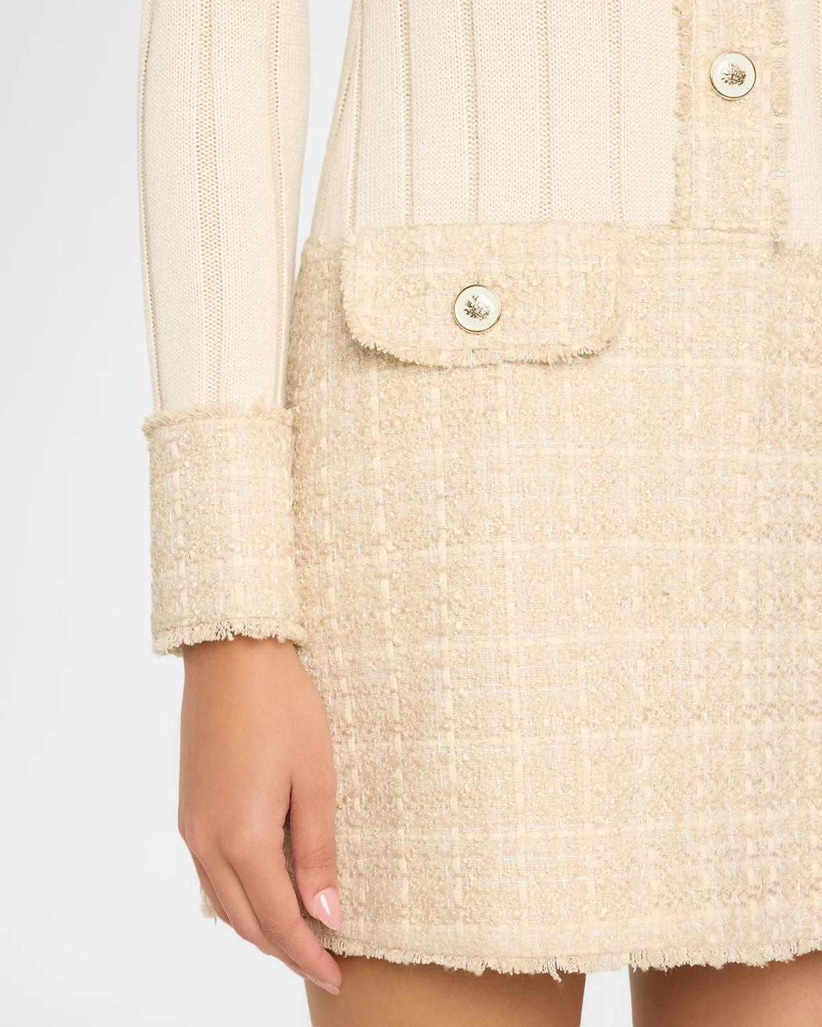 Ellen Long-Sleeve Mini Dress - thumbnail 6