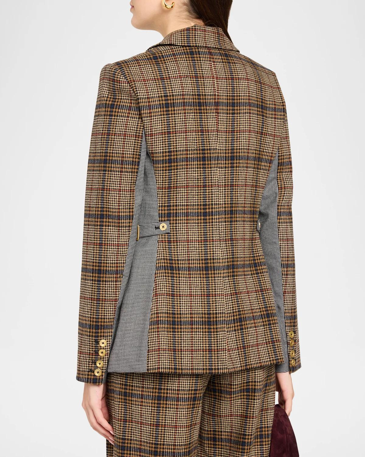 Bianca Combo Plaid Blazer - thumbnail 3