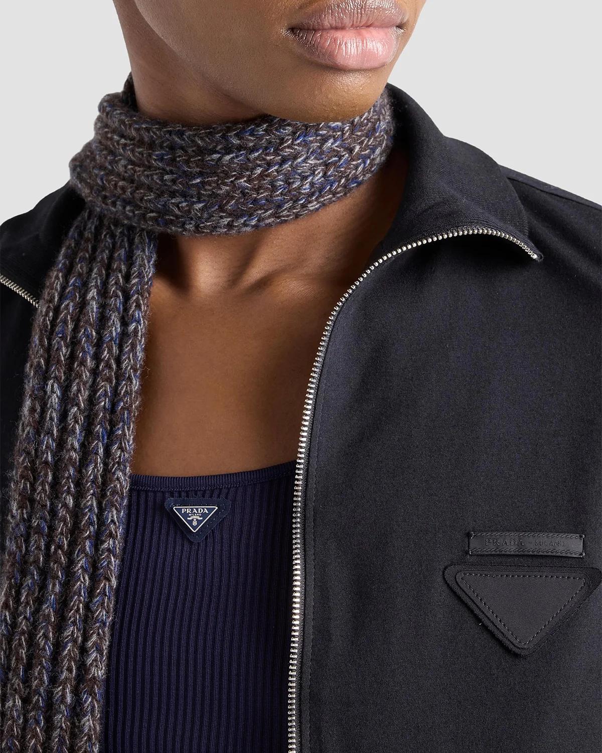 Rib-Knit Silk Tank - thumbnail 5