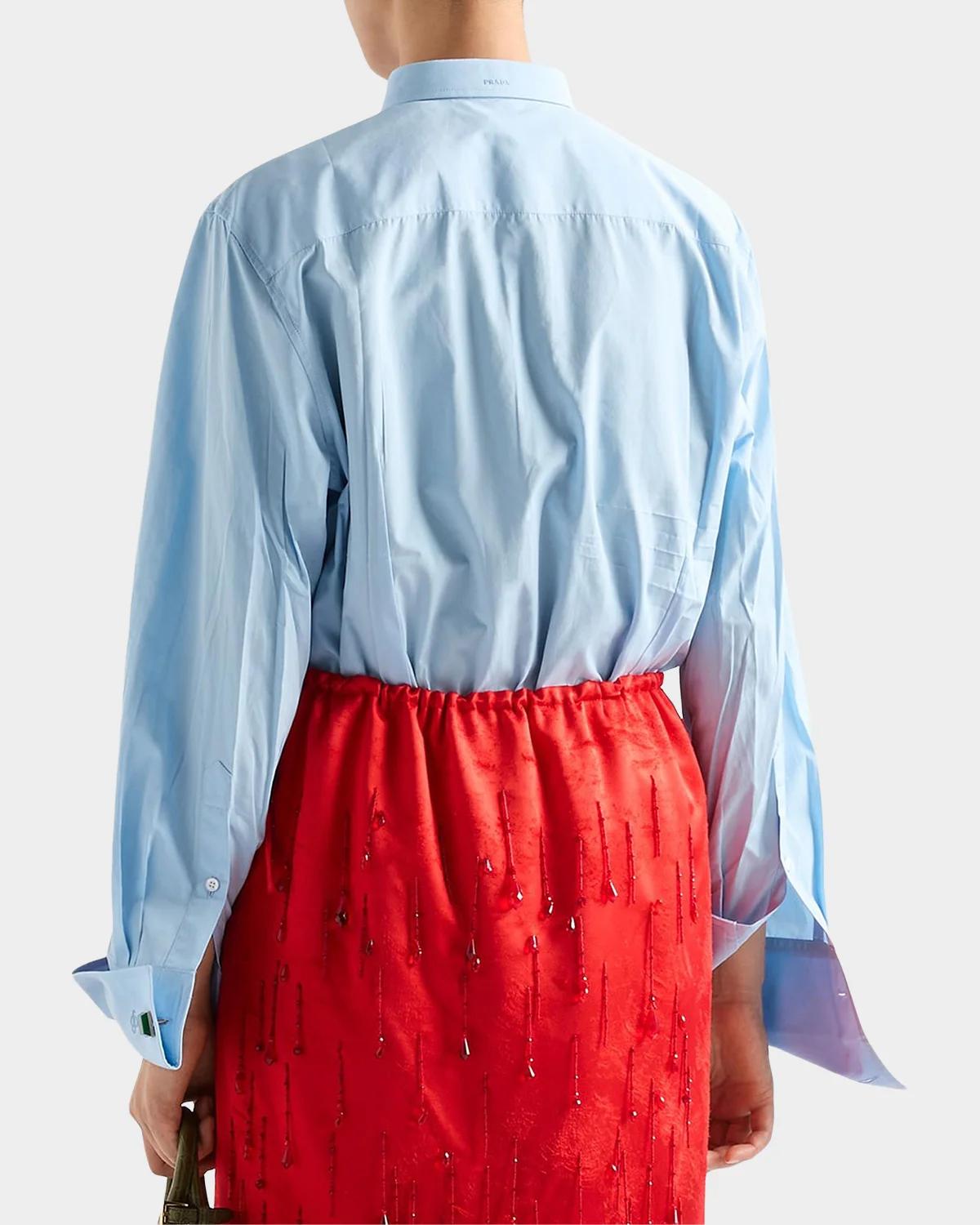 Men's Cotton Poplin Shirt - thumbnail 2