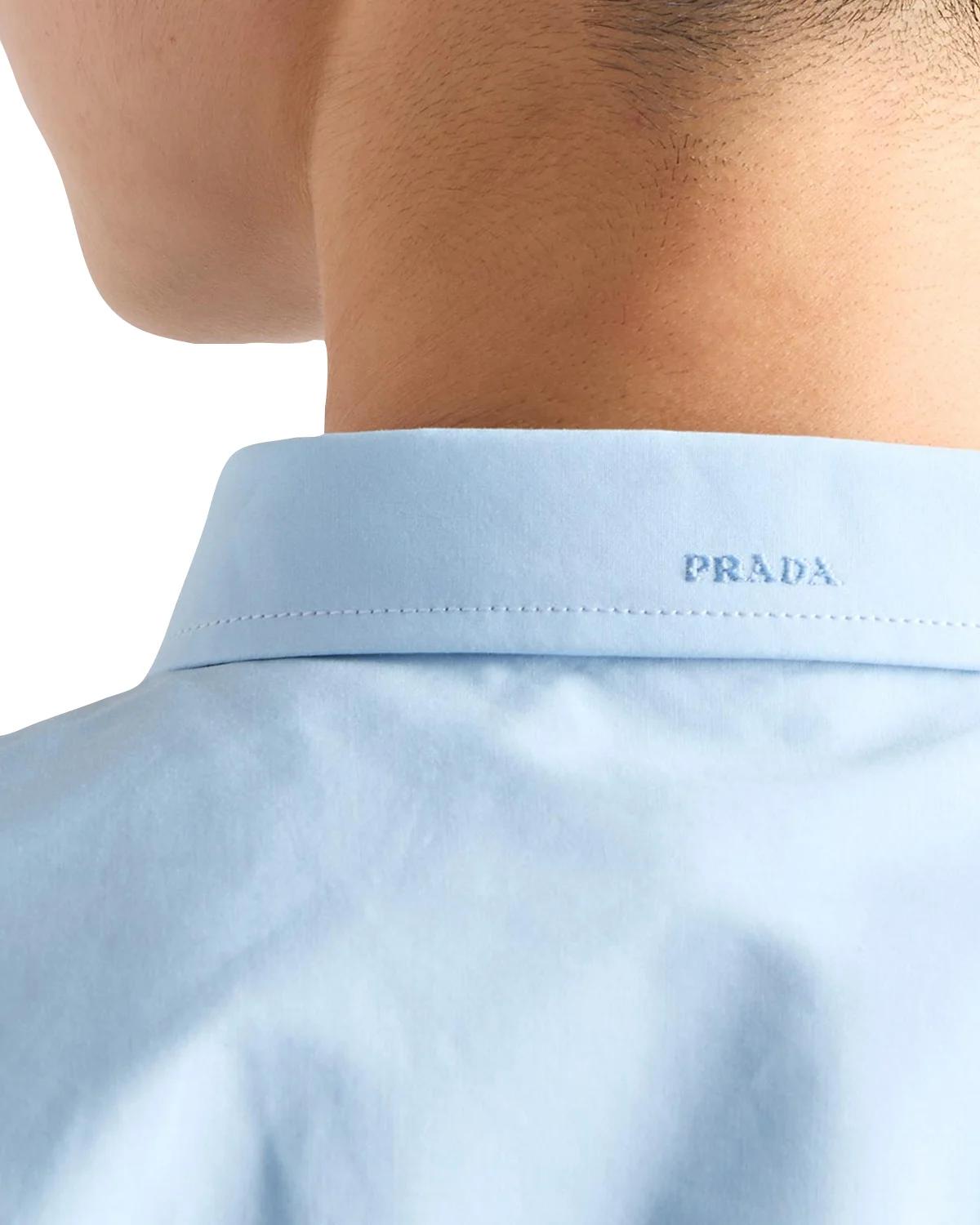 Men's Cotton Poplin Shirt - thumbnail 4