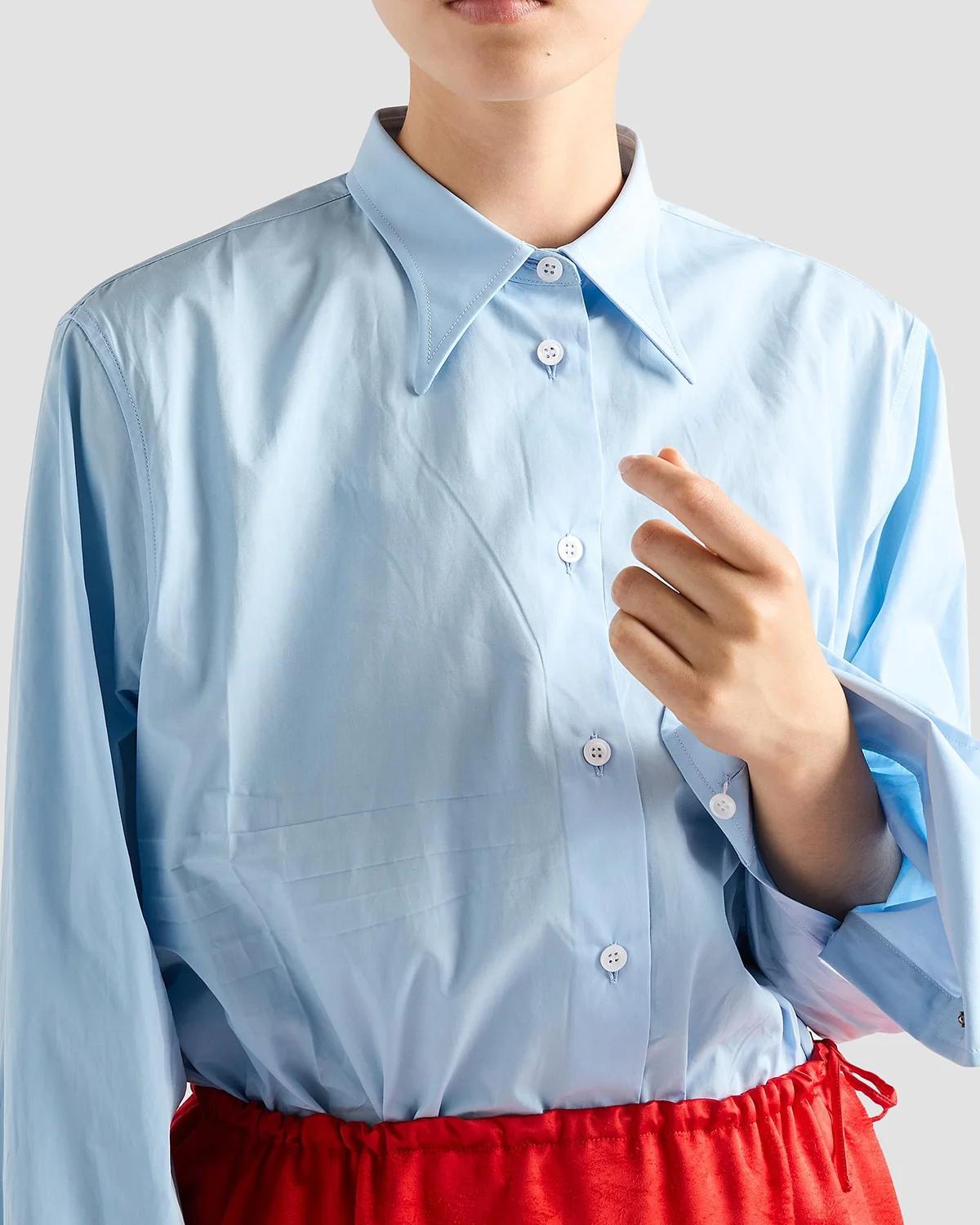 Men's Cotton Poplin Shirt - thumbnail 5