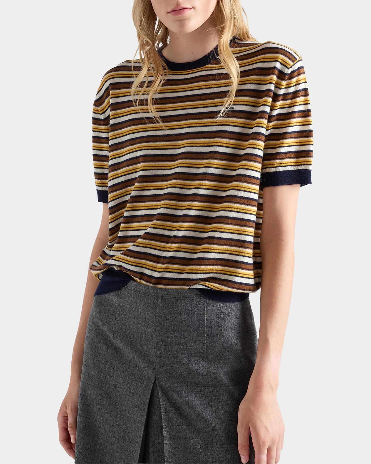 Striped Cashmere Sweater - thumbnail 5