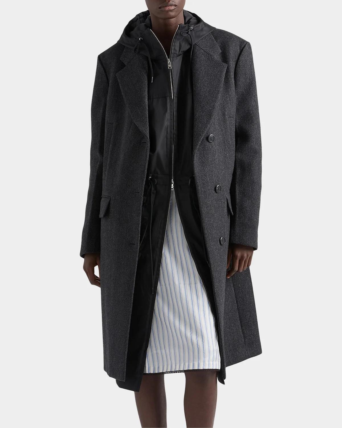 Hooded Long Parka - thumbnail 4