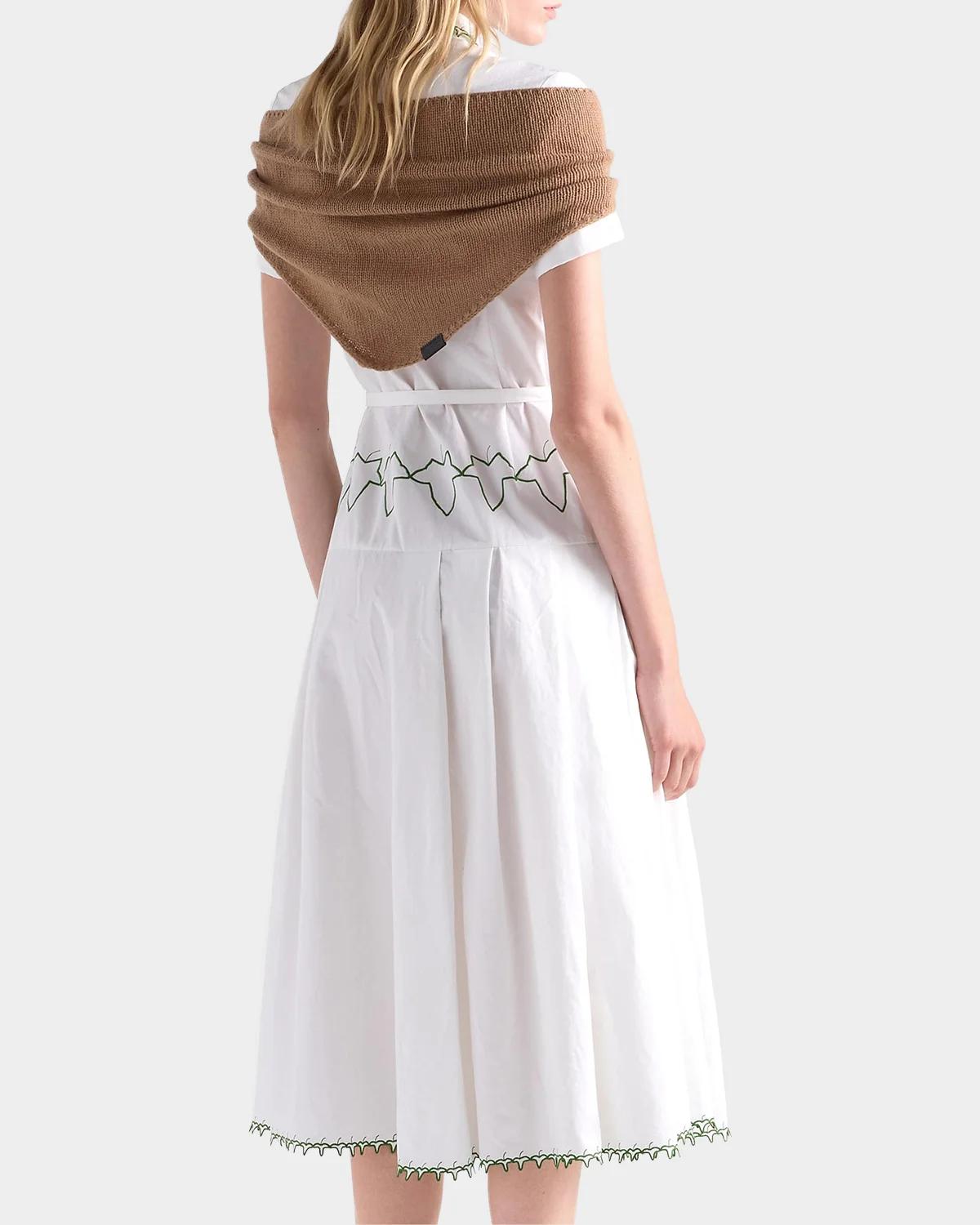 Embroidered Old Reps Cloth Dress - thumbnail 4