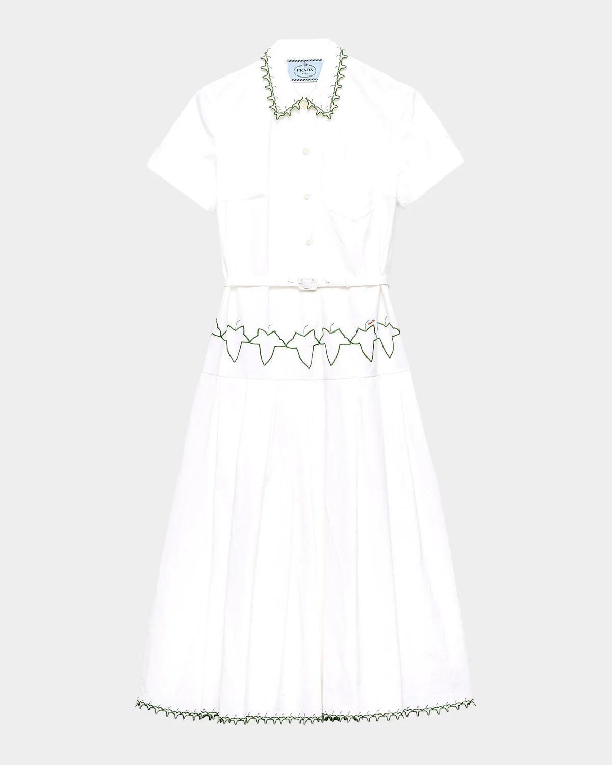 Embroidered Old Reps Cloth Dress