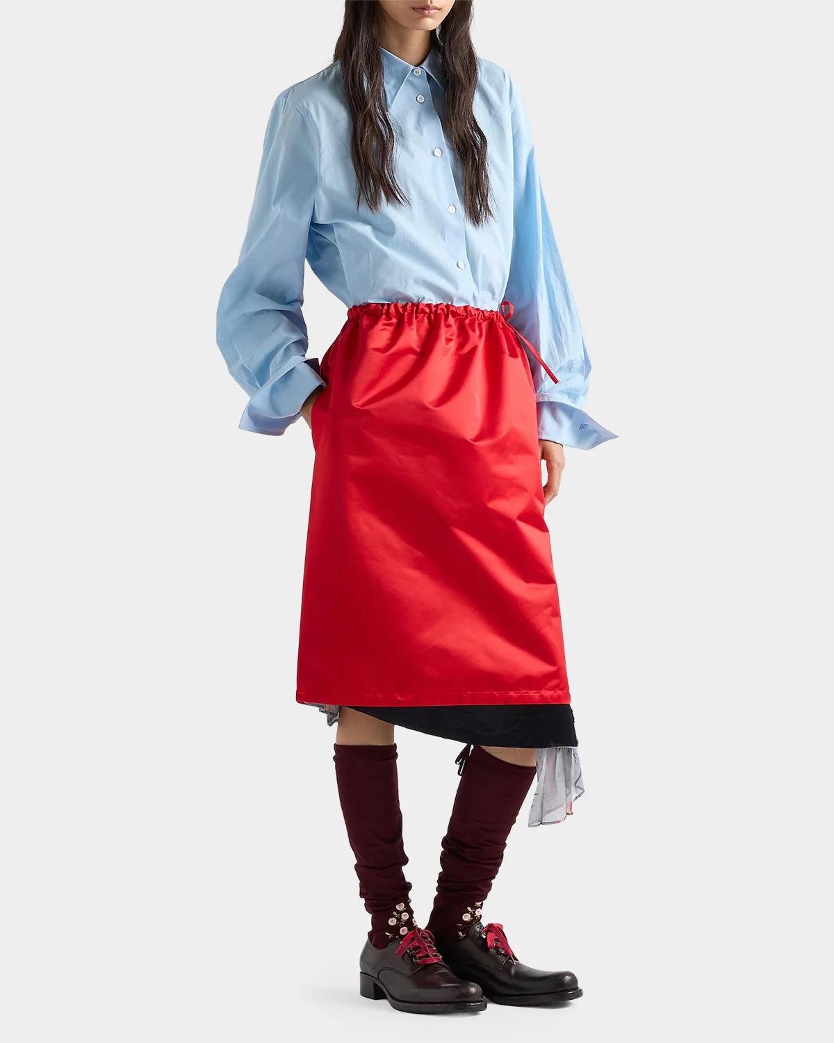 Silk Satin Skirt - thumbnail 2