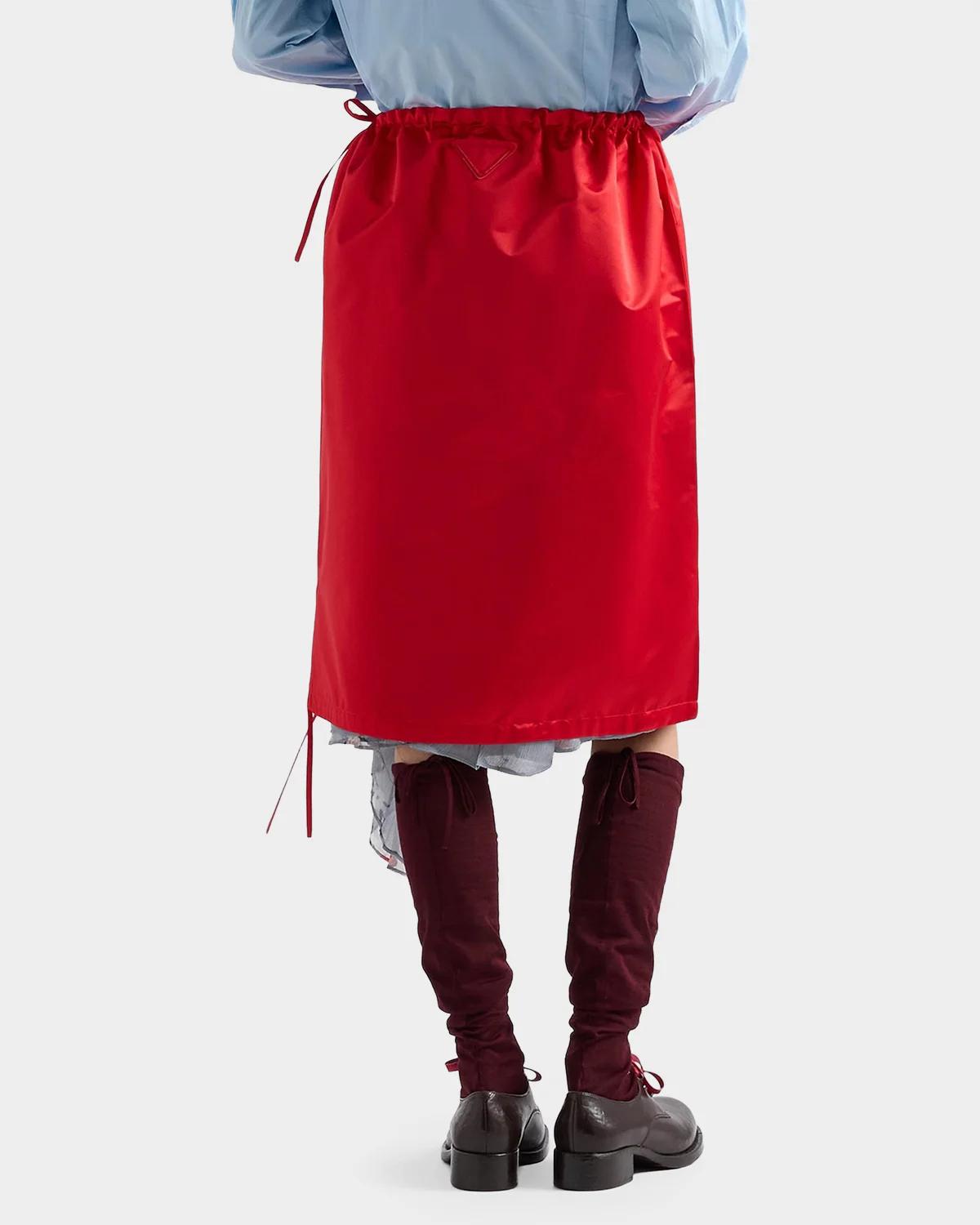 Silk Satin Skirt - thumbnail 3
