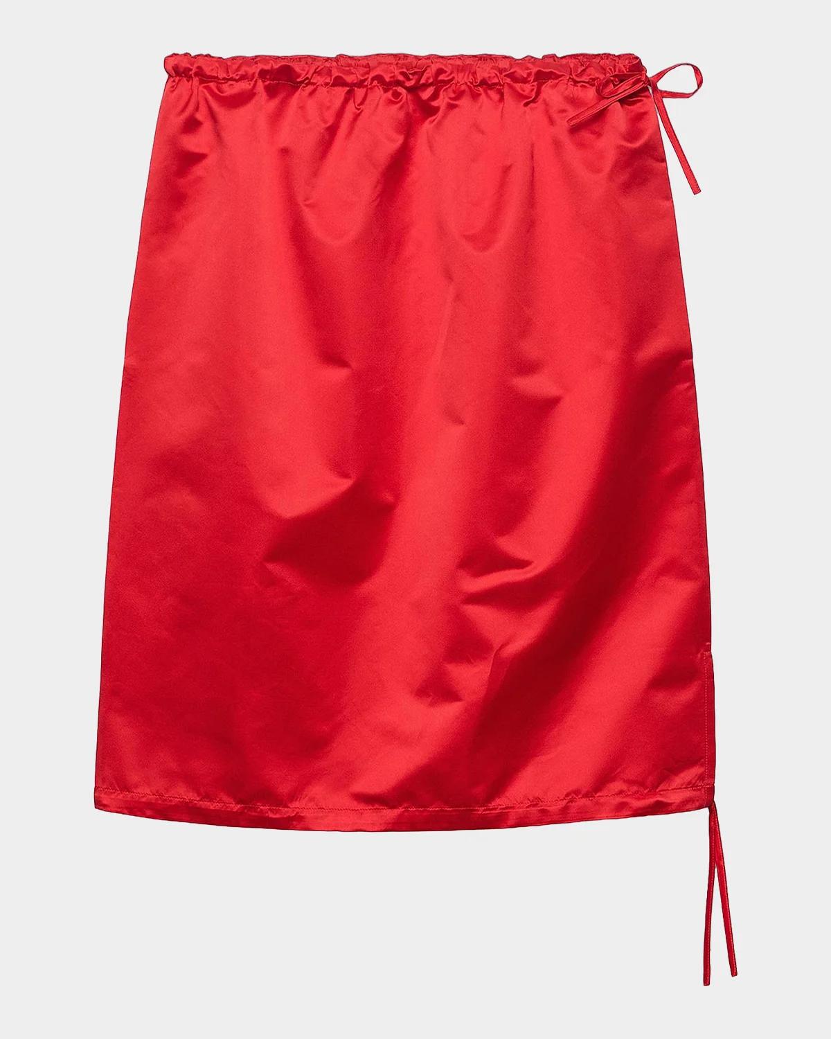 Silk Satin Skirt