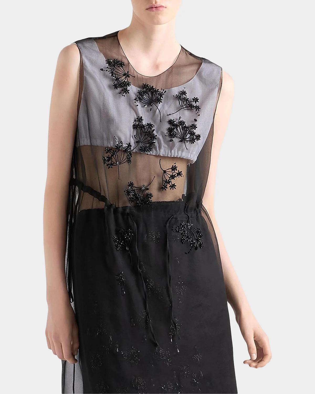 Poplin Cotton Crop Top - thumbnail 3