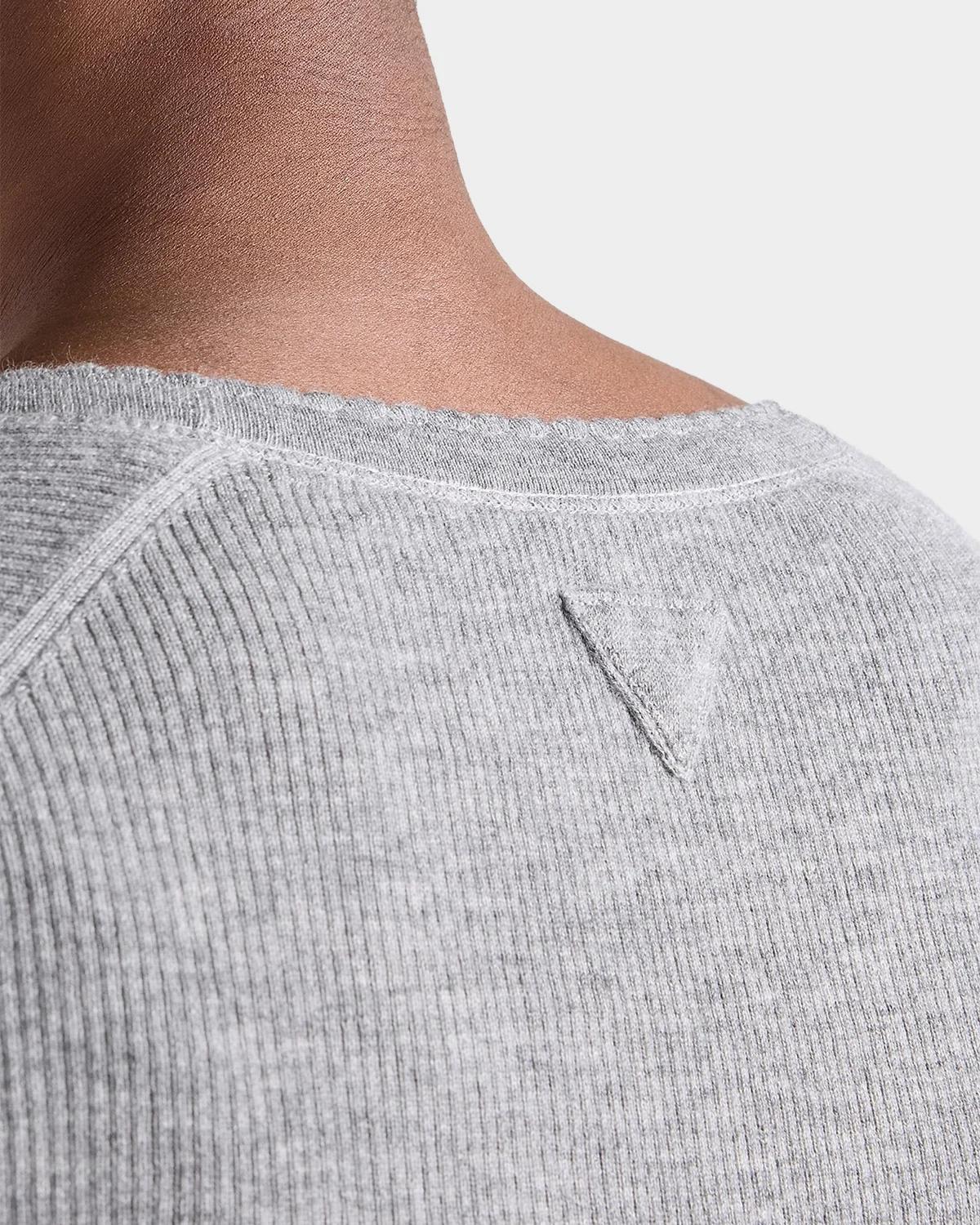 Ribbed Cashmere Cardigan - thumbnail 5