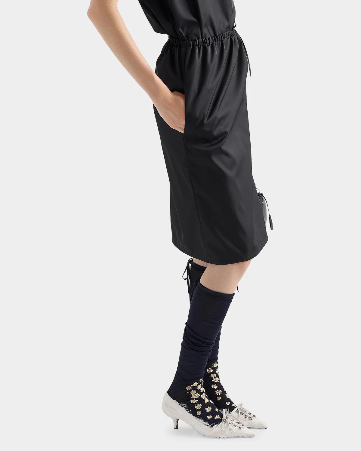 Nylon Pencil Mini Skirt - thumbnail 2