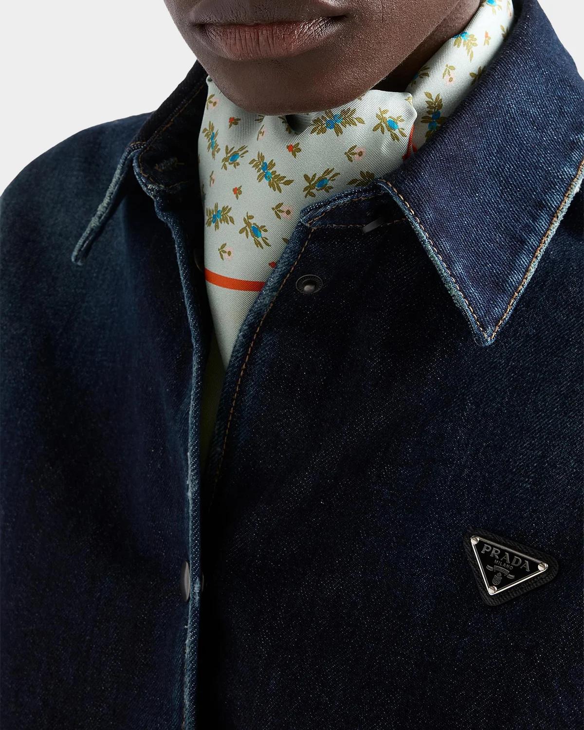 Short-Sleeve Denim Shirt - thumbnail 7