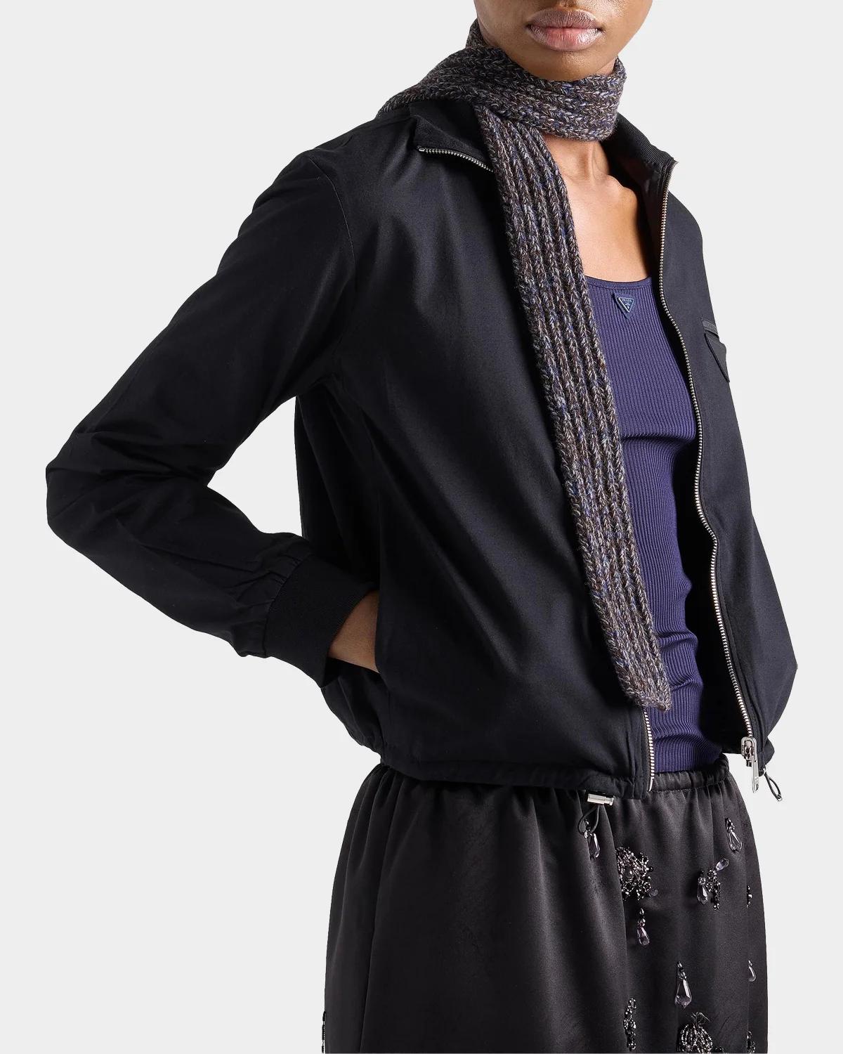 Logo Cotton Boxy Fit Jacket - thumbnail 2