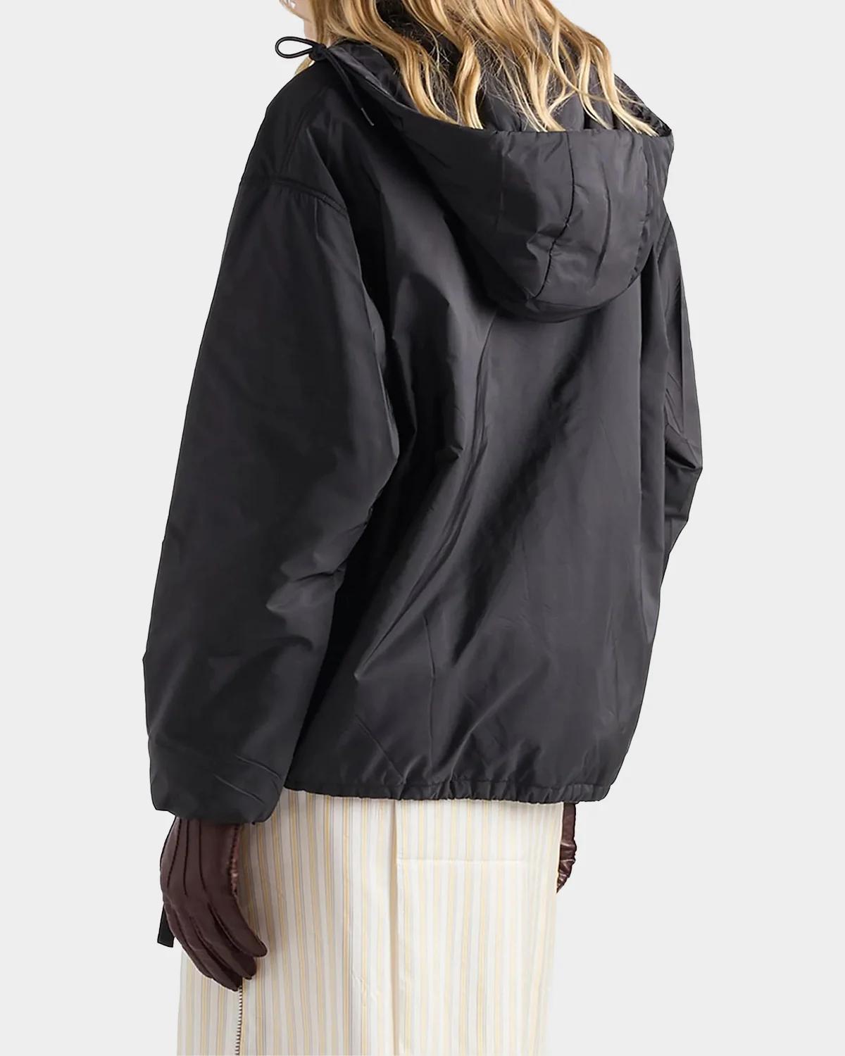 Removable Hood Padded Jacket - thumbnail 3