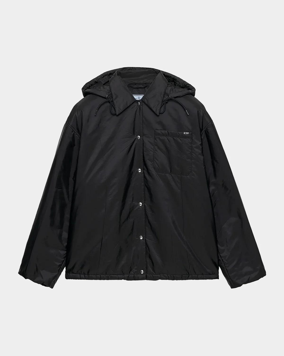 Removable Hood Padded Jacket