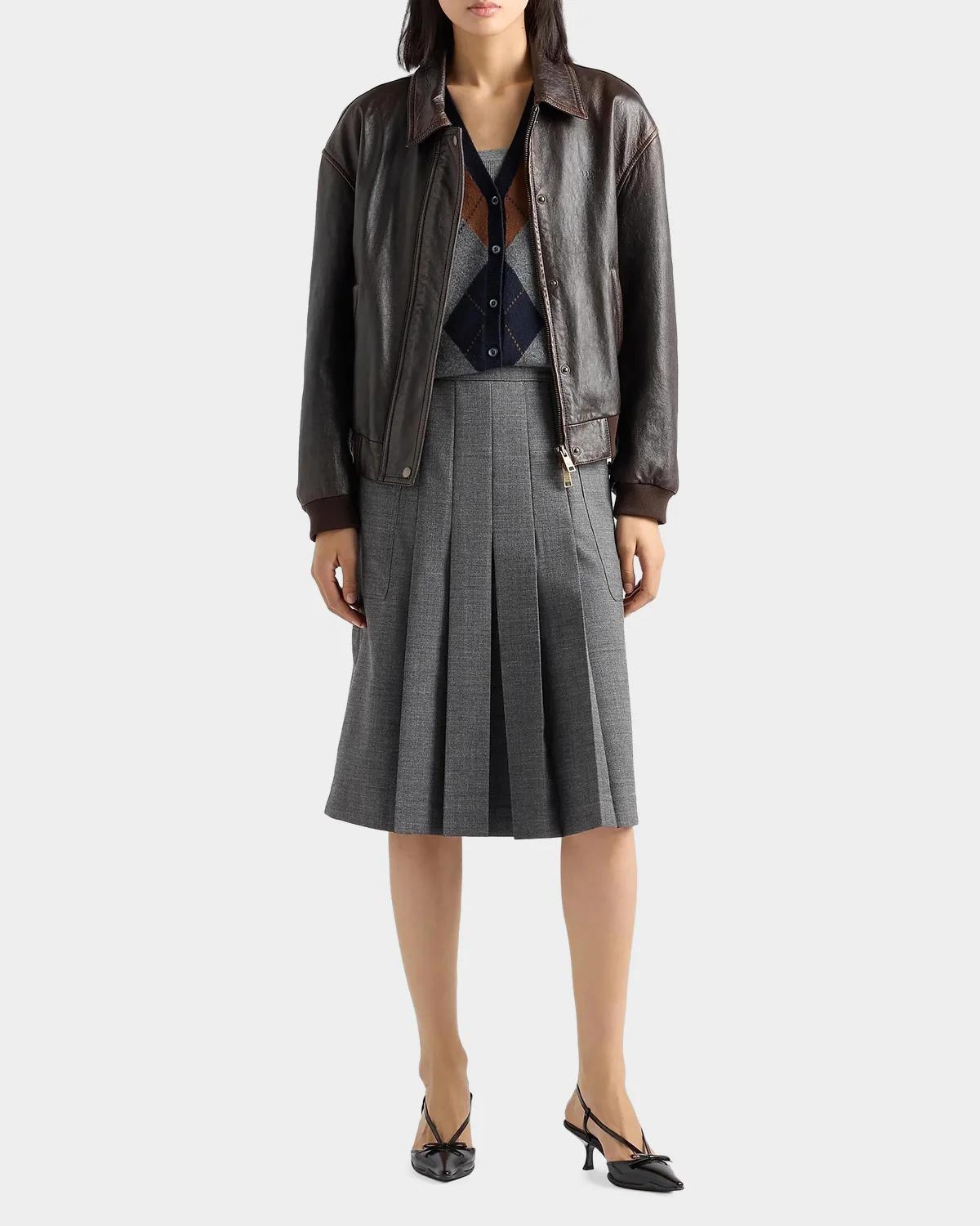 Argyle Cashmere Cardigan - thumbnail 3
