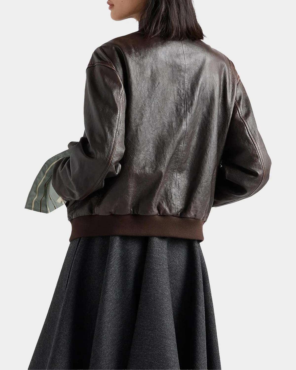 Nappa Leather Jacket - thumbnail 4