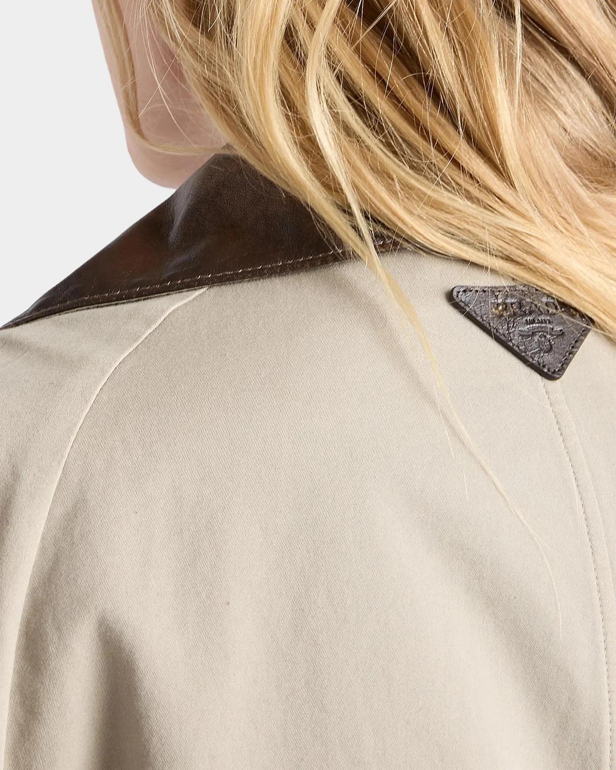 Men's Single-Breasted Poplin Coat - thumbnail 2