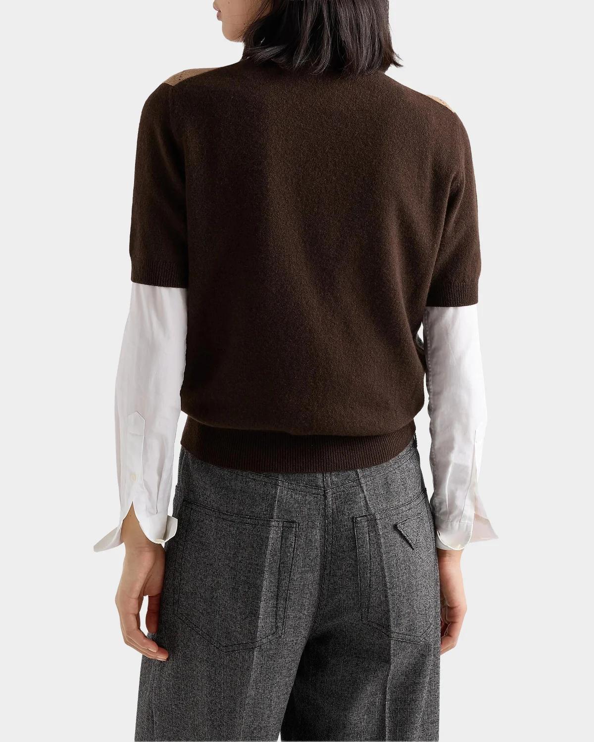 Argyle Cashmere Sweater - thumbnail 3
