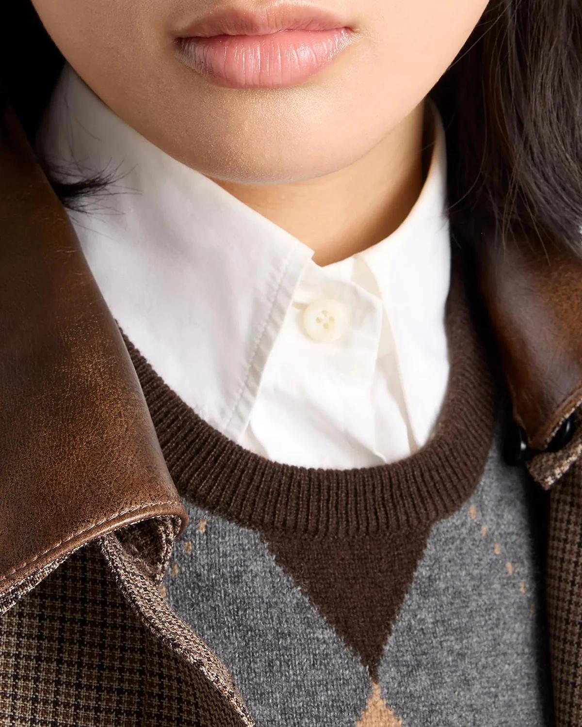 Argyle Cashmere Sweater - thumbnail 6