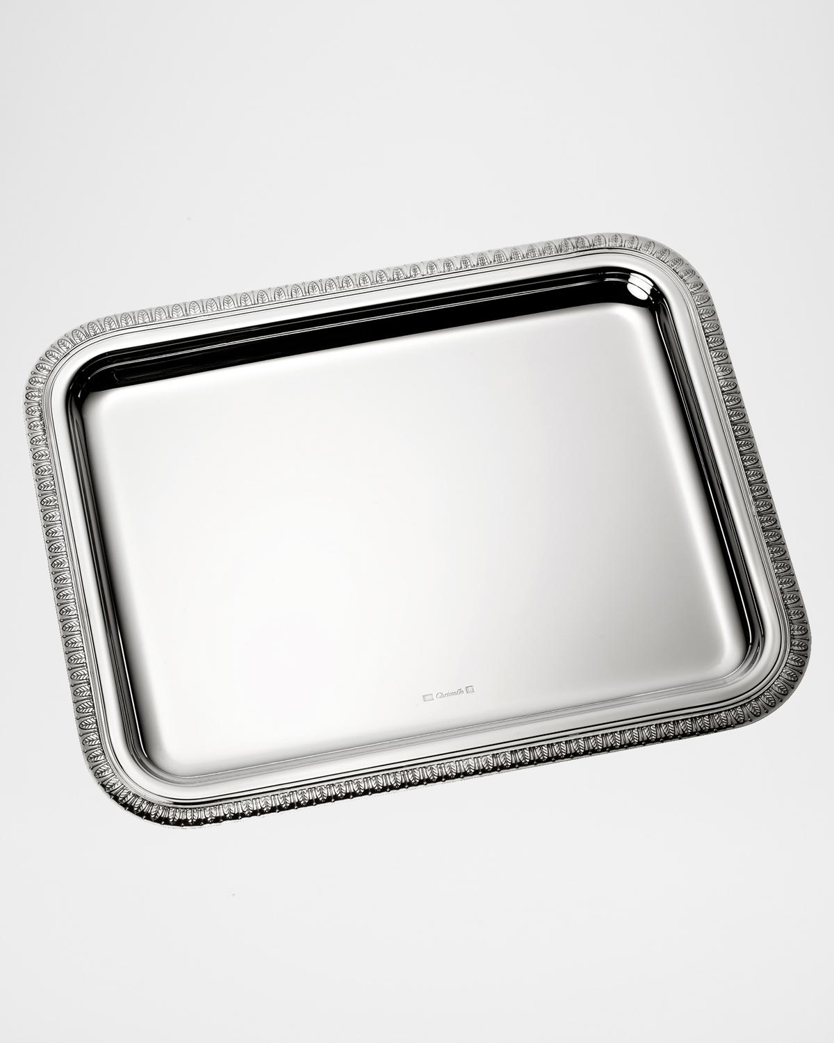 Christofle Malmaison Small Rectangular Tray | Neiman Marcus