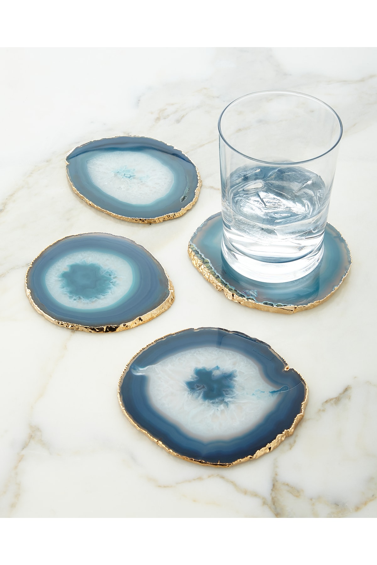 Agate Coasters Set of 4