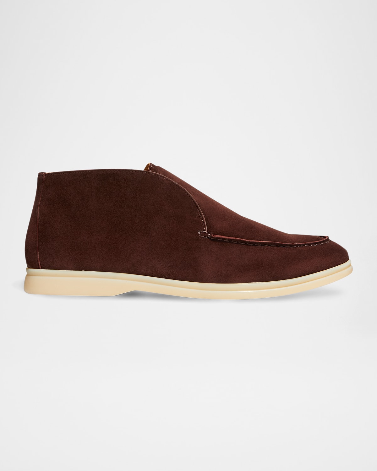 LP Open Walk Chukka Boot Powder Pearl Suede Lamb Fur