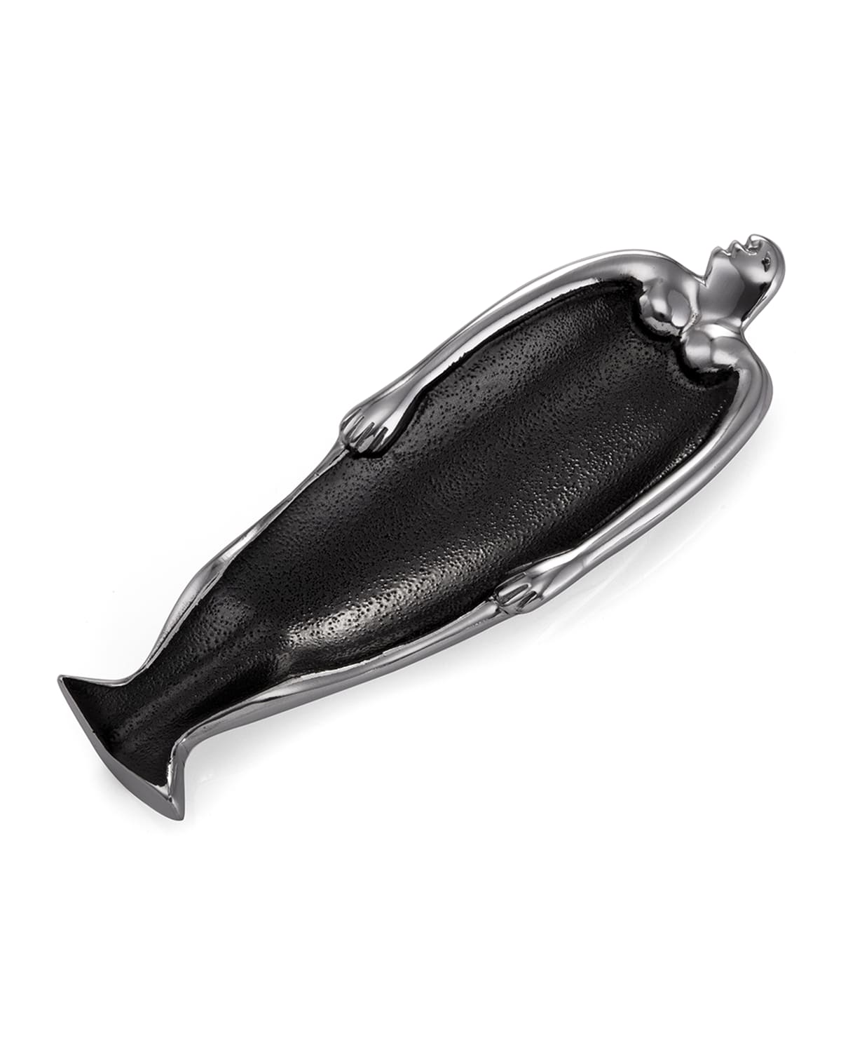 Plateau De Service Carrol Boyes - Bois Et Étain, Homme, 22x22 Cm, NEUF