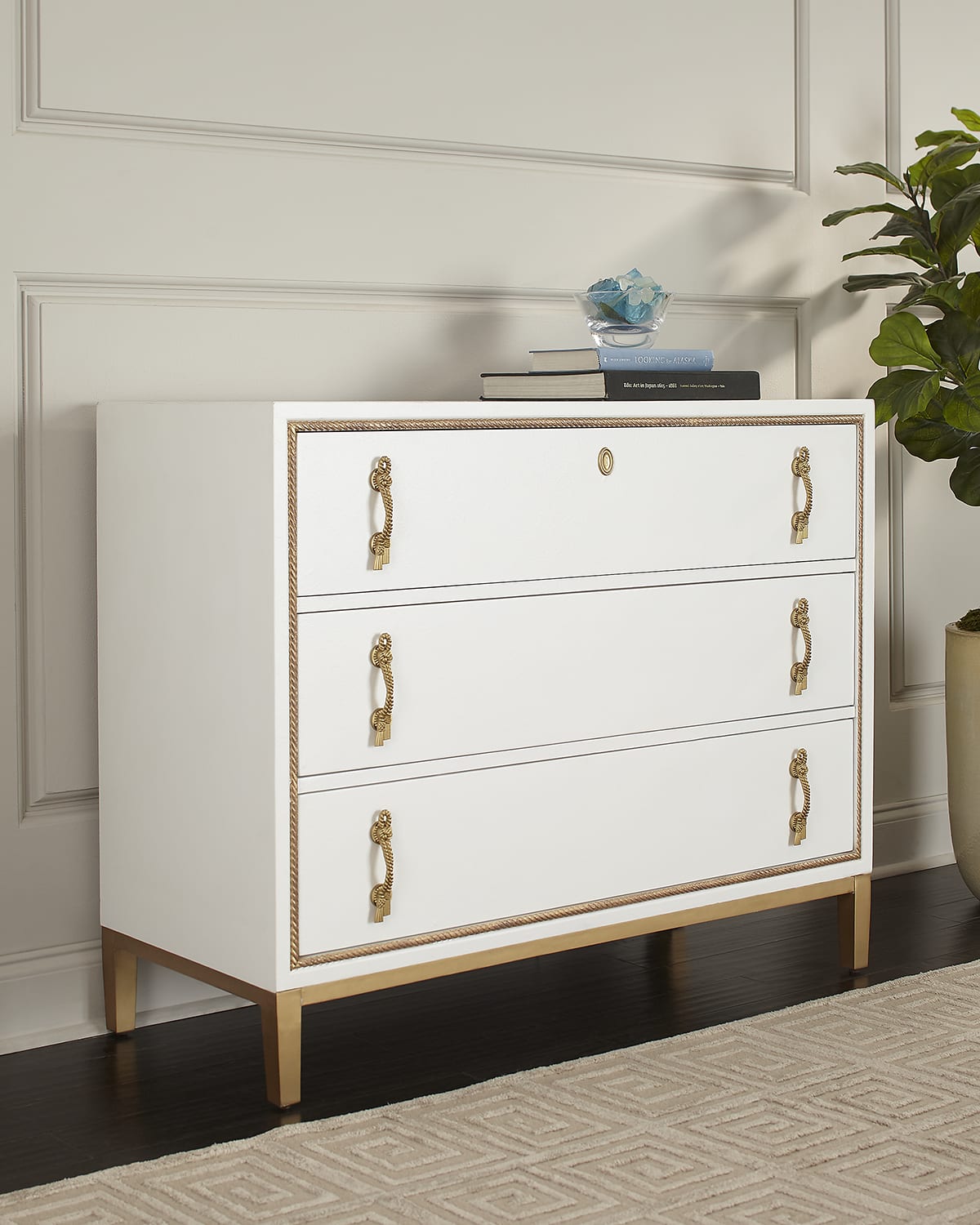 Hooker Furniture Raleigh Three-Drawer Chest | Neiman Marcus