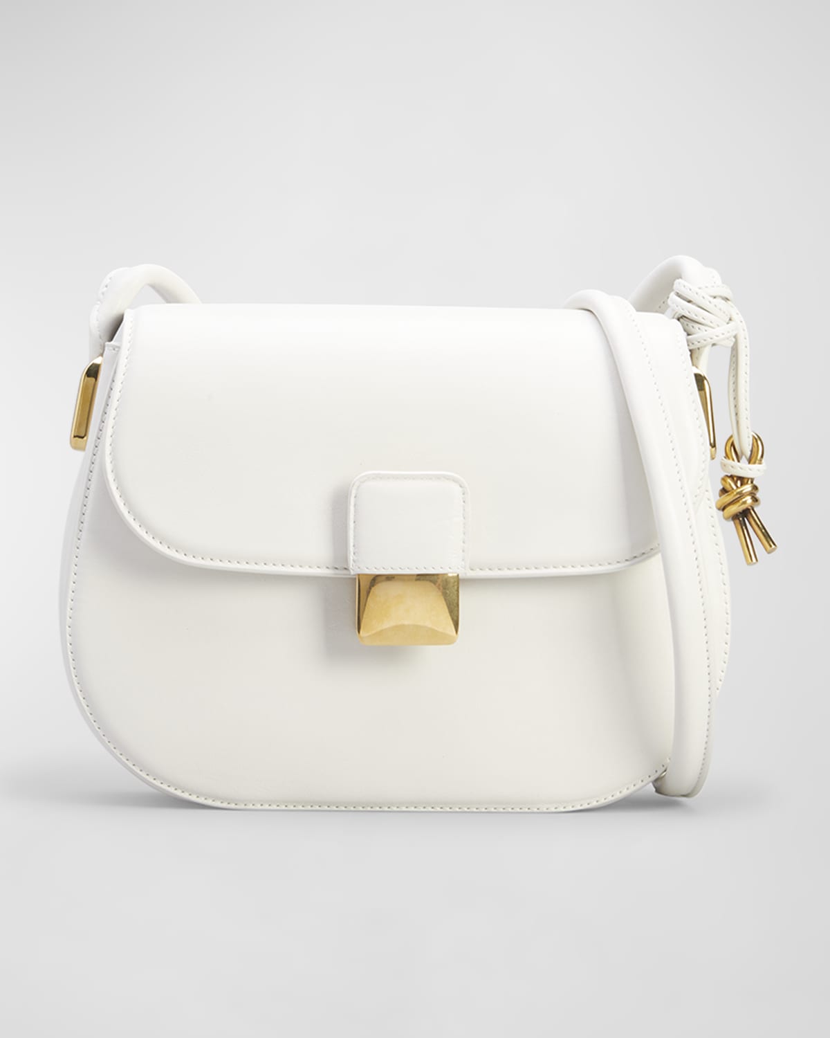 Bottega Cassette Stud Padded Lambskin Crossbody Bag Neiman Marcus