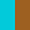 BROWNTURQUOISE