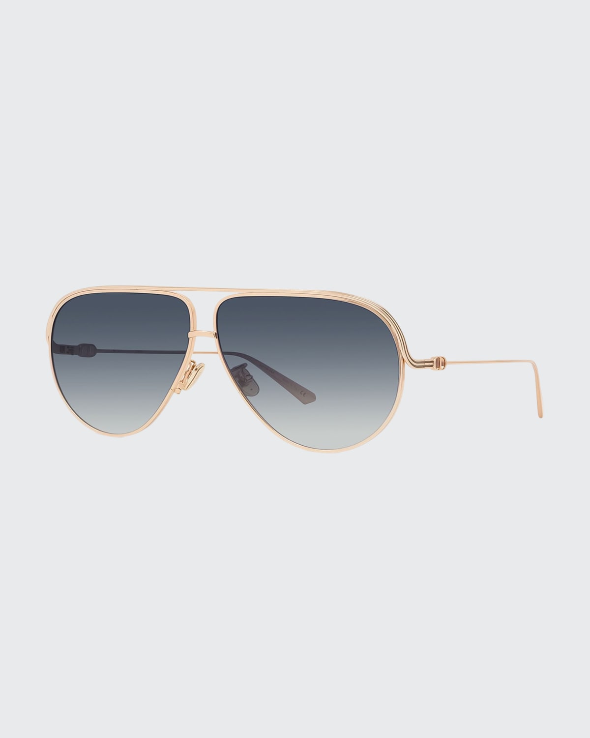 Rose Gold Aviator Sunglasses | Neiman Marcus