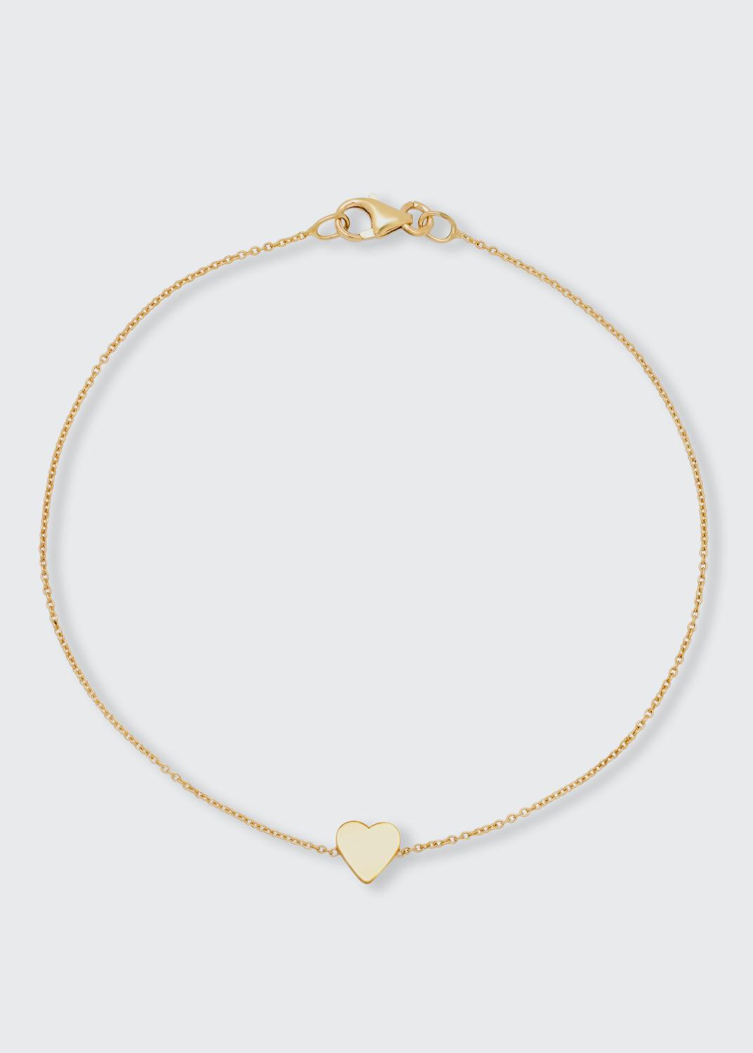 18k Mini Heart Bracelet