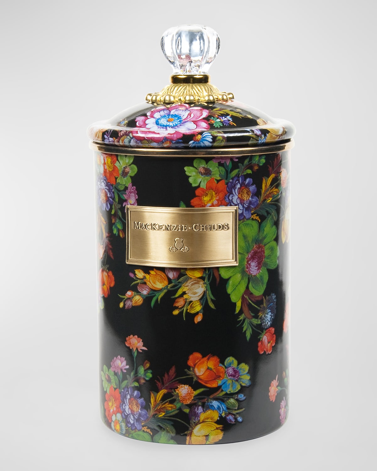 MacKenzie-Childs Flower Market Canister, Large