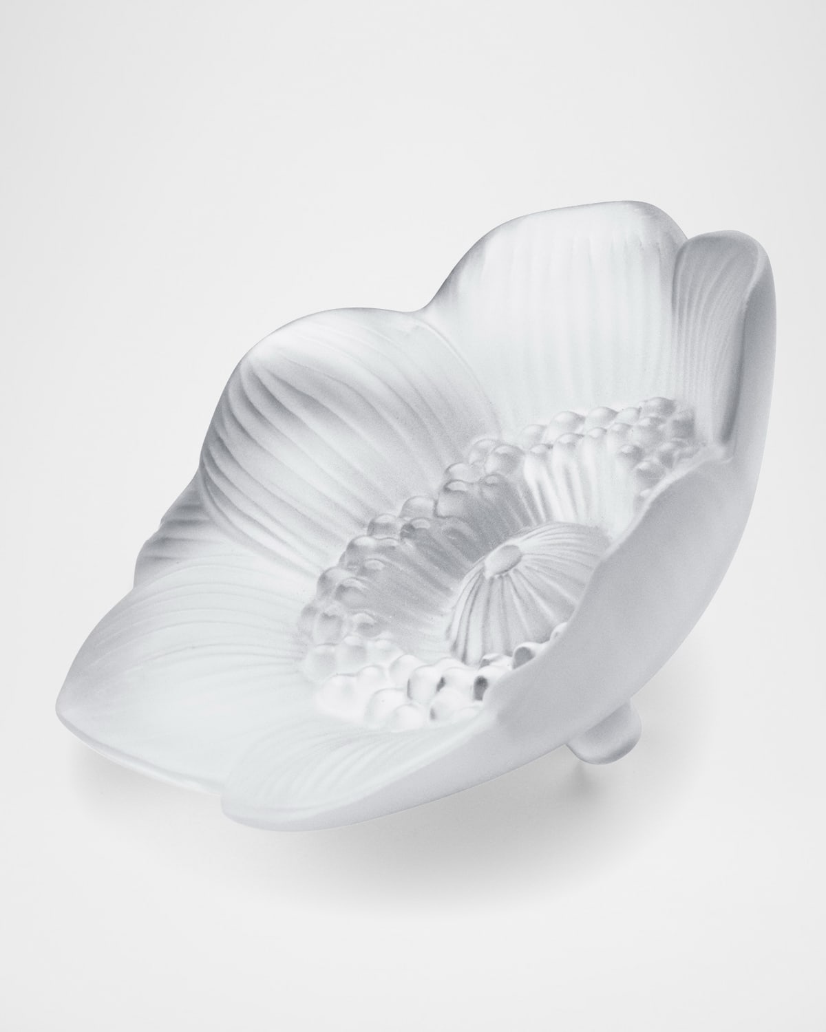 Lalique Anemone Figure, Clear