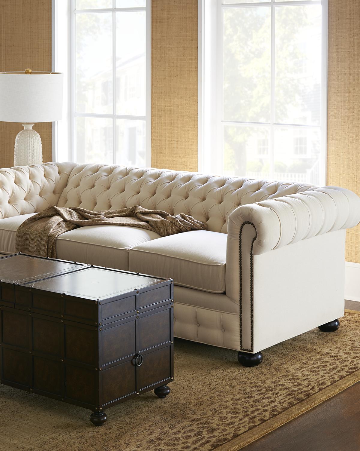 Ellery Chesterfield Queen Sleeper Sofa 86"