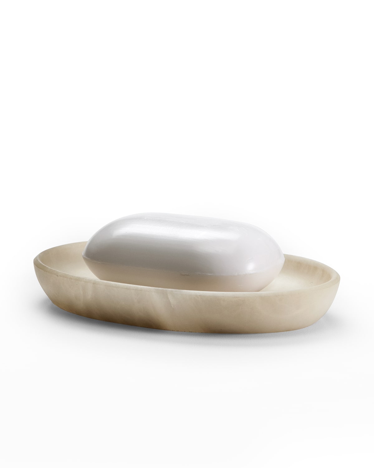 Labrazel Alisa Alabaster Soap Dish, Cream | Thumbnail 4 Labrazel Alisa Alabaster Soap Dish, Cream | Thumbnail 4