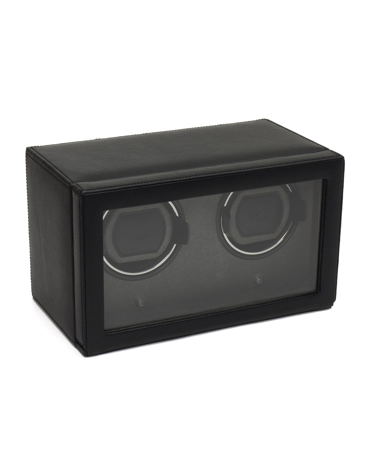 WOLF Double Cub Watch Winder with Cover