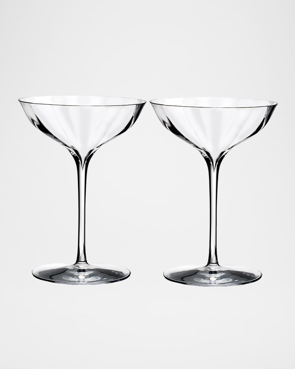 Waterford Crystal Elegance Optic Belle Coupe, Set of 2