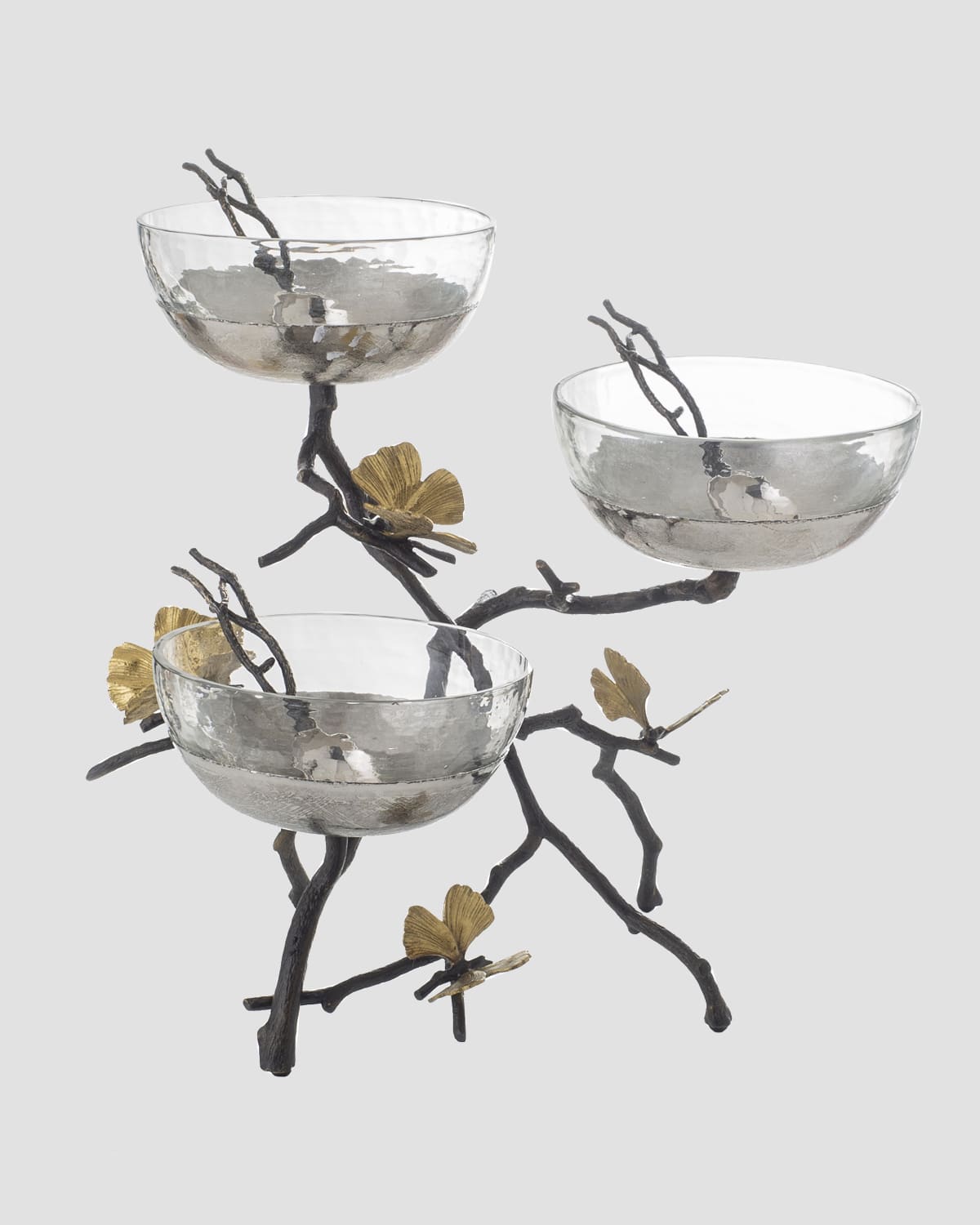 Michael Aram Butterfly Ginkgo Triple Bowl Set