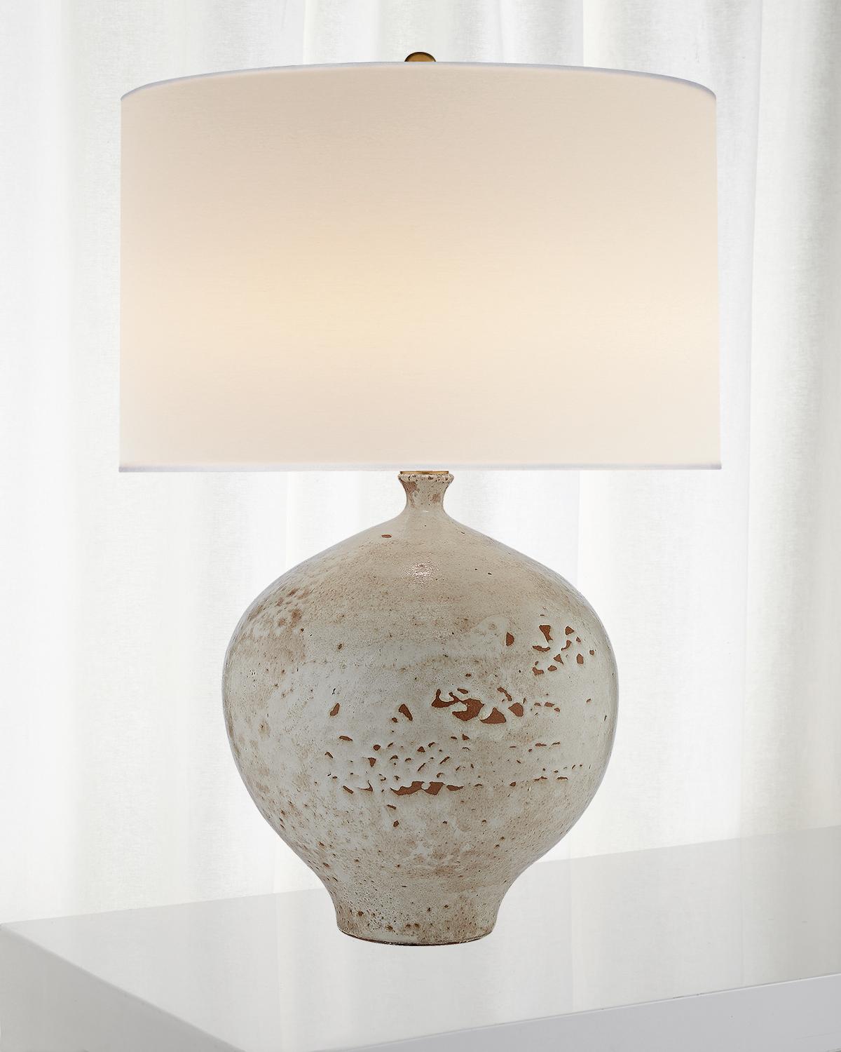 Visual Comfort Signature Collection ARN3610PHW-L AERIN Gaios 30.5 inch 150 watt Pharaoh White Table Lamp Portable Light