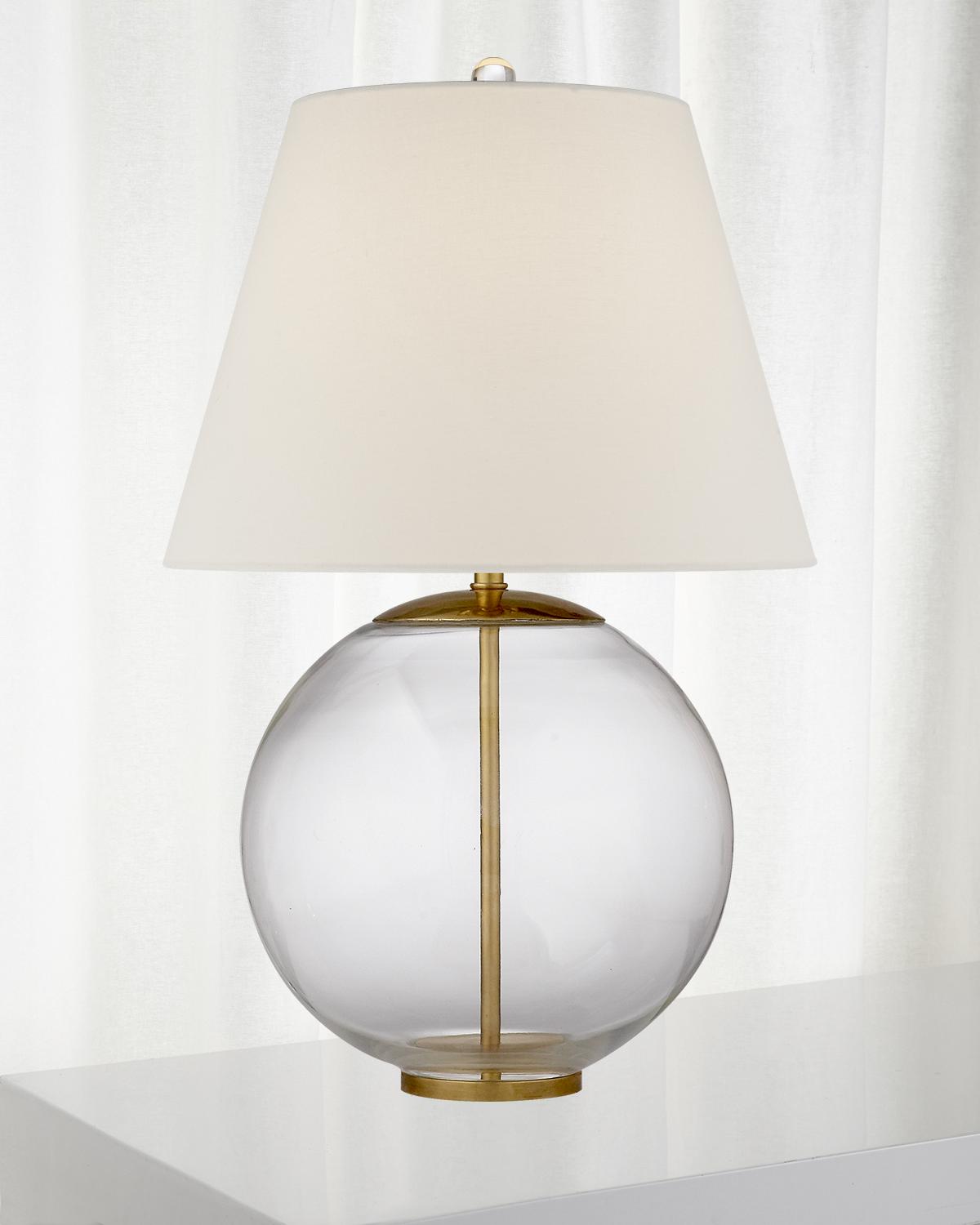 Visual Comfort Signature Collection ARN3000CG-L AERIN Morton 24.5 inch 100 watt Clear Glass Table Lamp Portable Light
