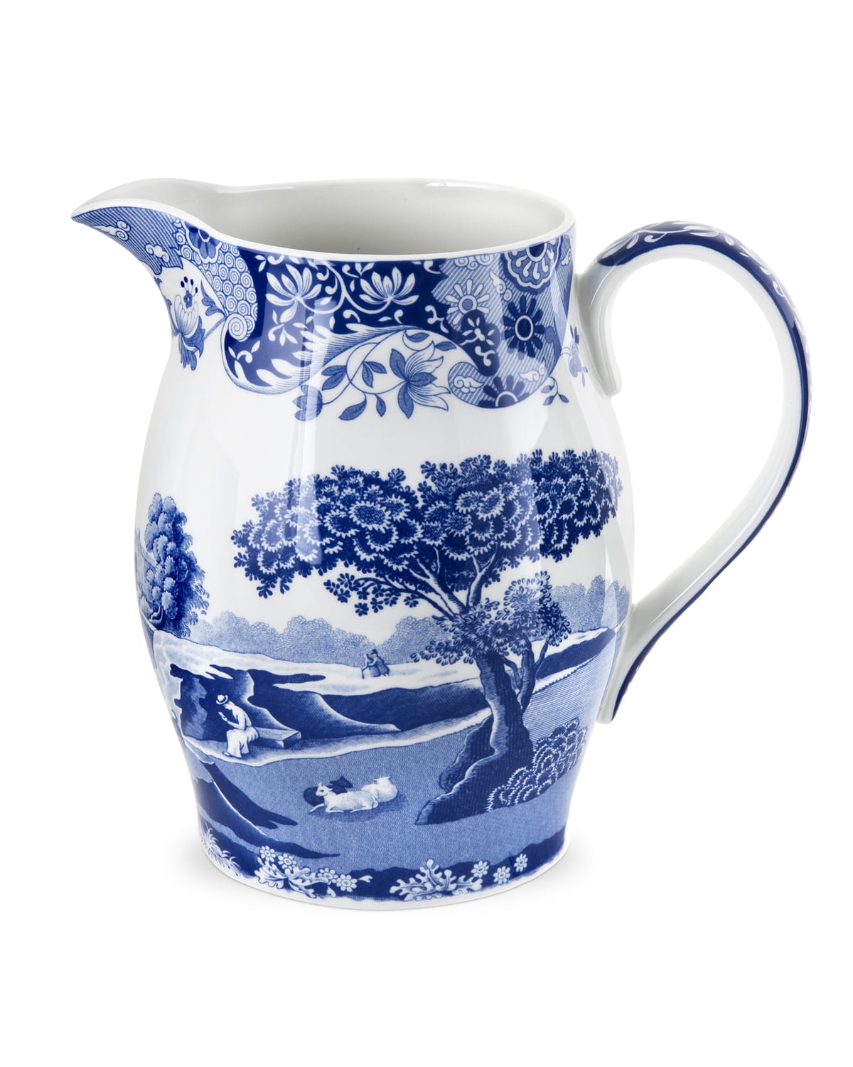 Spode Blue Italian Pitcher
