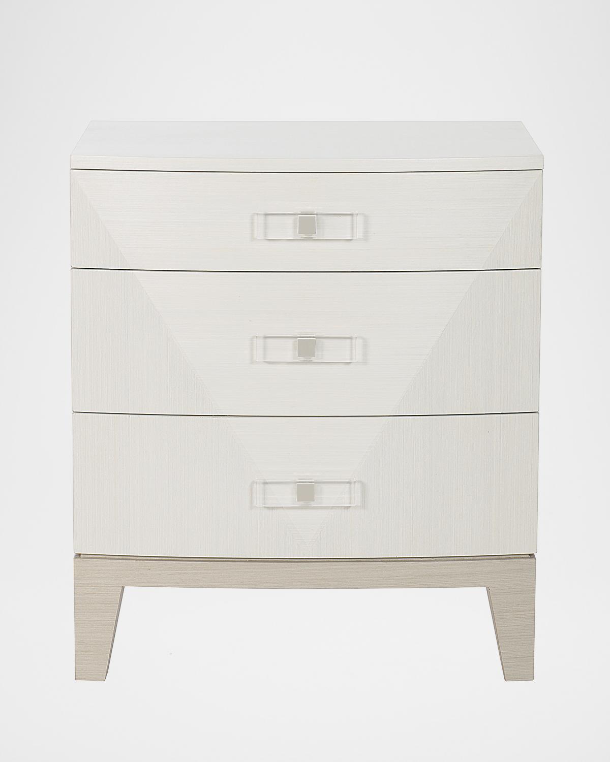 Axiom Small 3-Drawer Nightstand