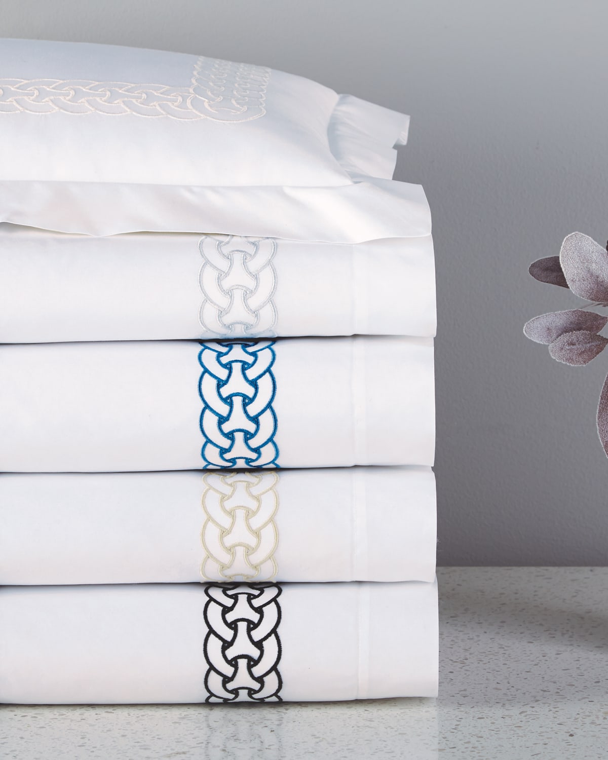 Egyptian Cotton Percale Sheet Neiman Marcus