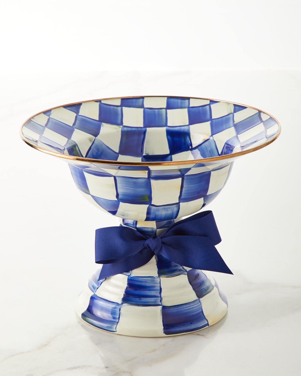 MacKenzieChilds Royal Check Practical Pitcher Neiman Marcus