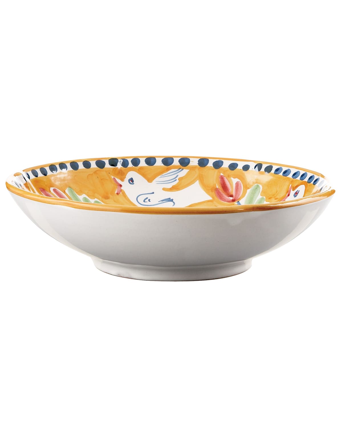 Vietri Uccello Coupe Pasta Bowl