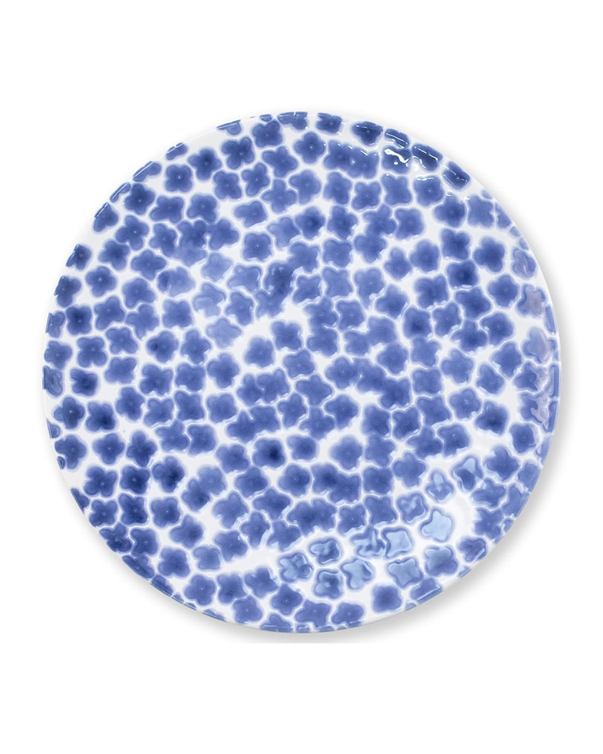 Vietri Santorini Flower Salad Plate